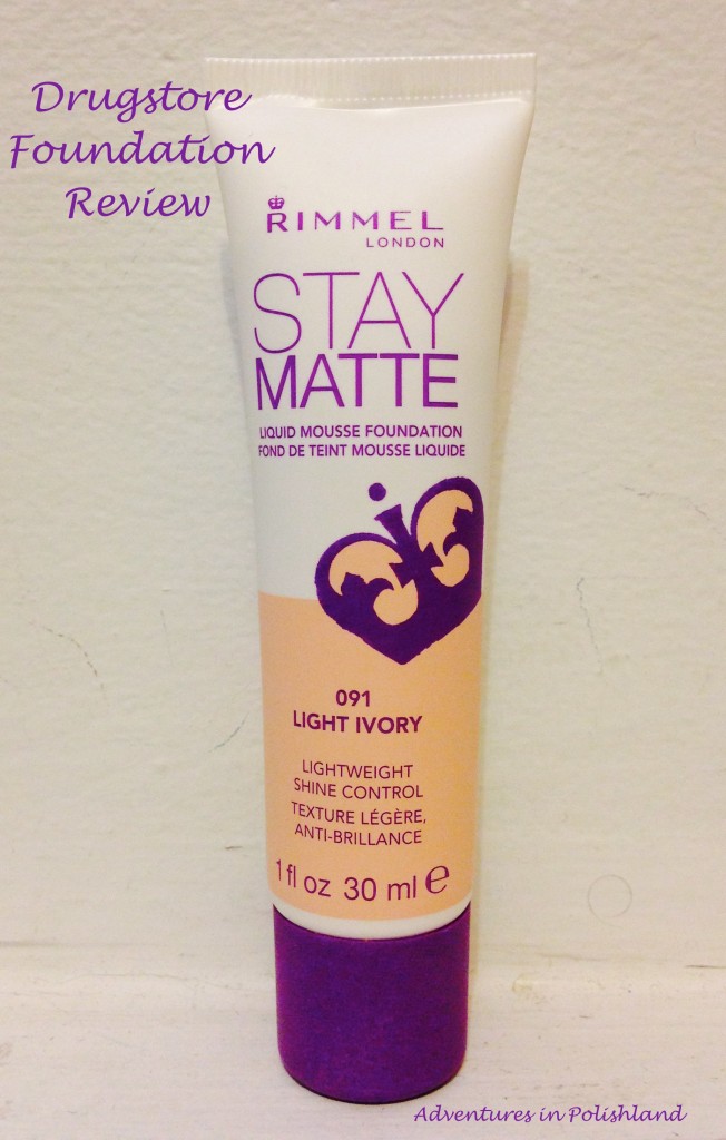 Rimmel london stay matte deals foundation true ivory review