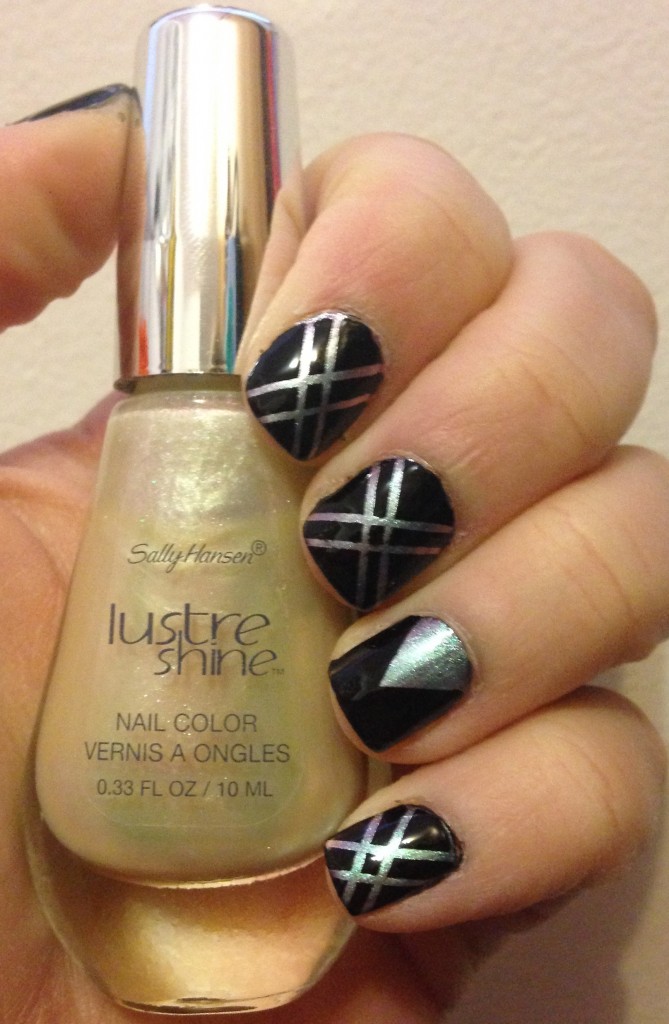 Tips for using striping tape on your nails - Lena Talks