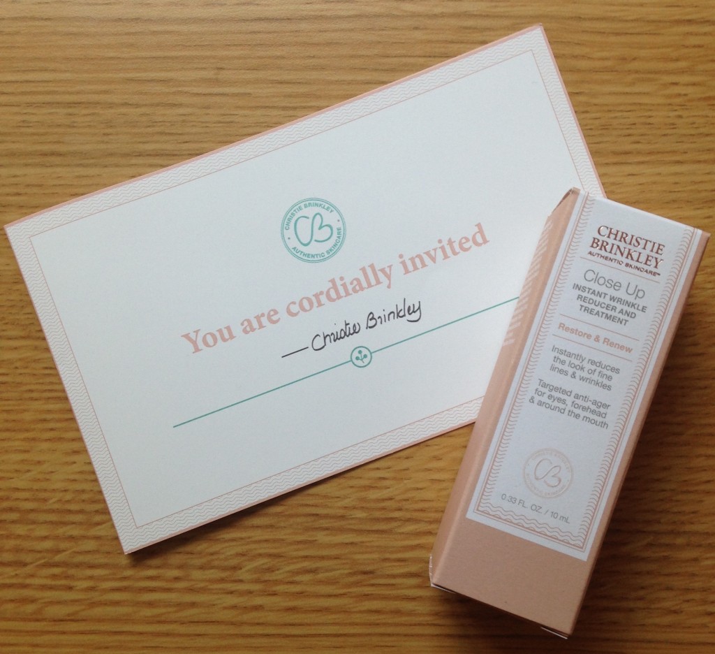 Christie Brinkley Authentic Skincare Close Up Instant Wrinkle