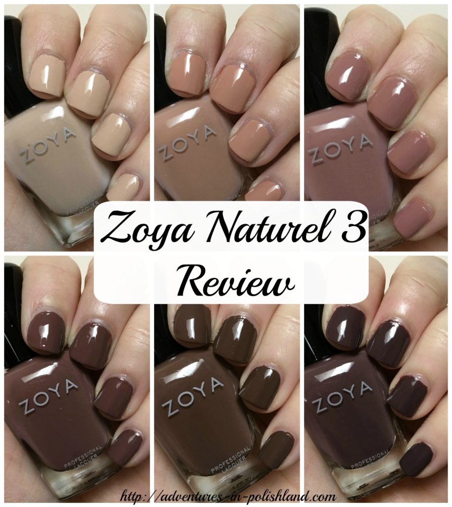 Zoya Nail Polish Naturel 3 Collection | Swatches & Review – Adventures in  Polishland