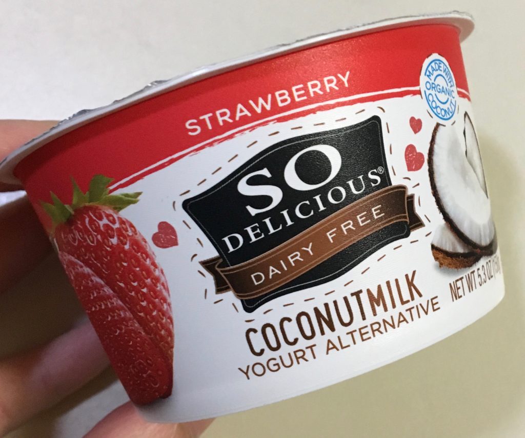 So Delicious Dairy Free Coconut Milk Yogurt Alternative Review Strawberry Adventures In